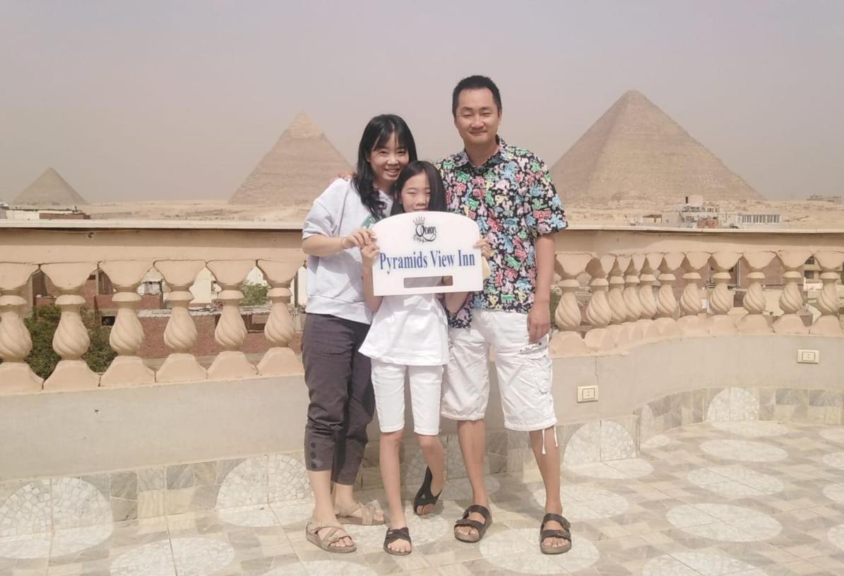 Queen Pyramids View Inn Kafret el-Gabal Buitenkant foto