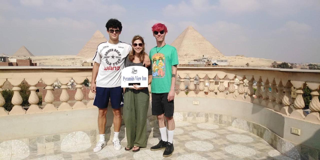 Queen Pyramids View Inn Kafret el-Gabal Buitenkant foto