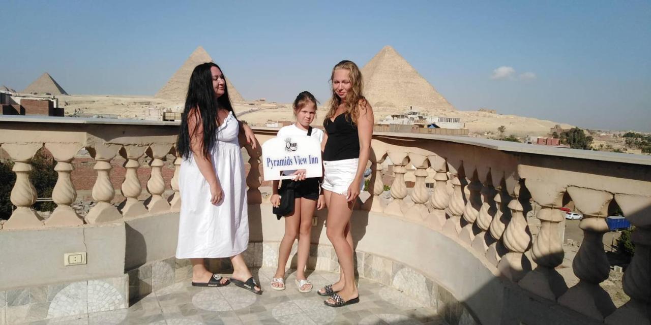 Queen Pyramids View Inn Kafret el-Gabal Buitenkant foto