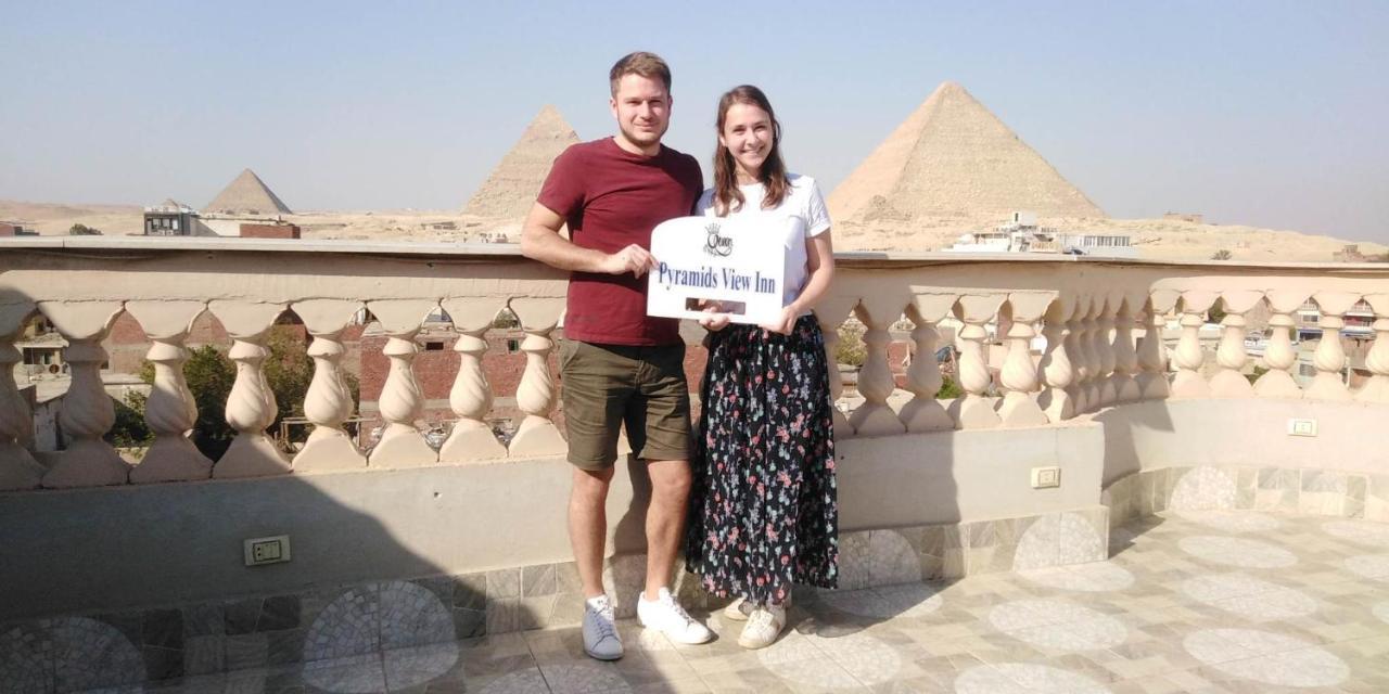 Queen Pyramids View Inn Kafret el-Gabal Buitenkant foto