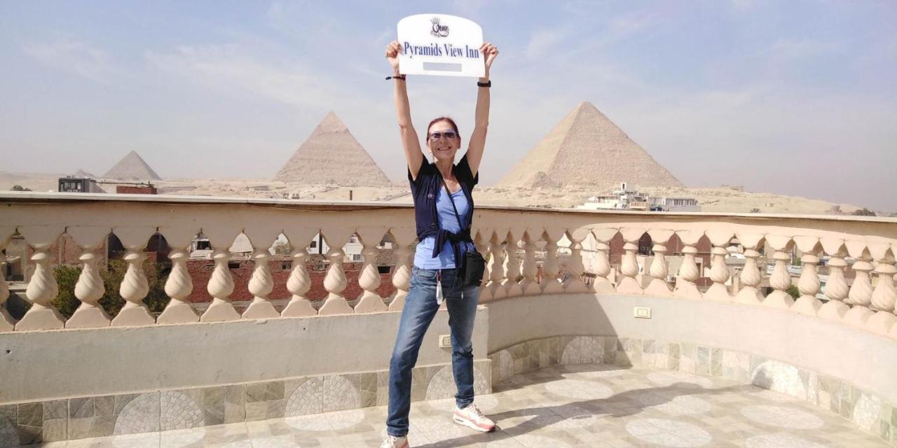 Queen Pyramids View Inn Kafret el-Gabal Buitenkant foto