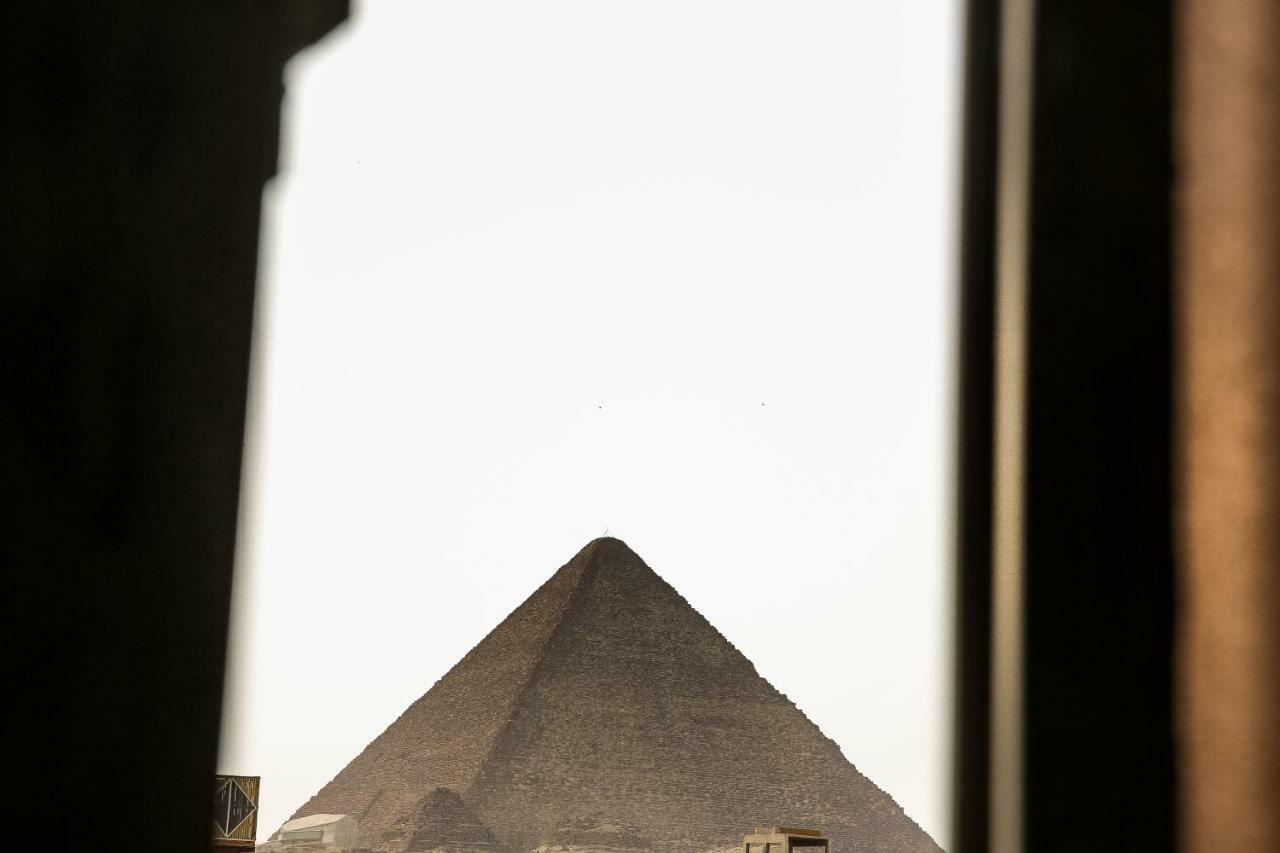 Queen Pyramids View Inn Kafret el-Gabal Buitenkant foto